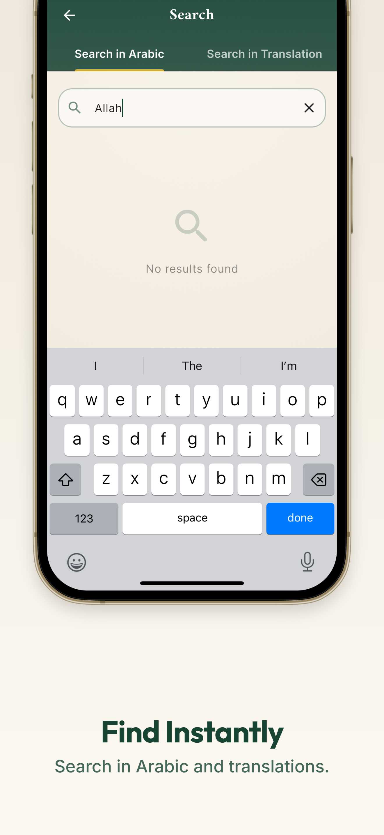Smart Search Interface
